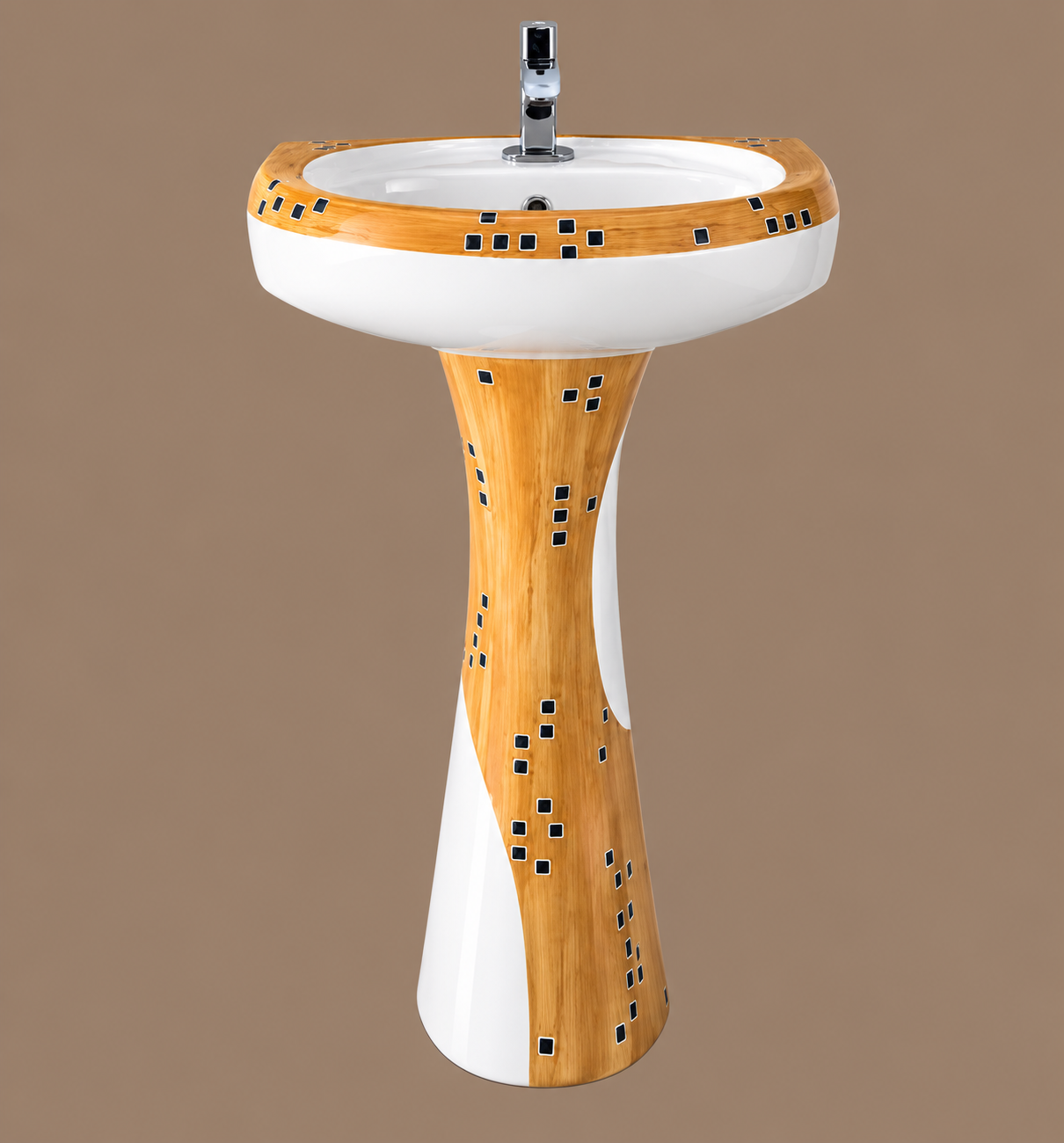 Sonet RP-1057, washbasin with pedestal